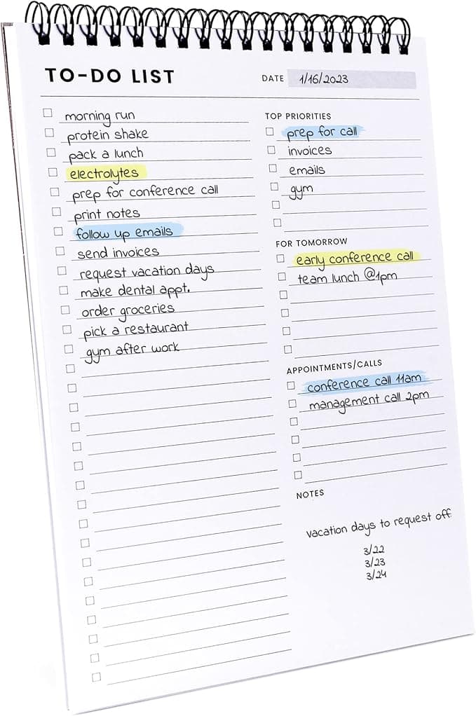 To Do List Of a Happy Kind sur Amazon