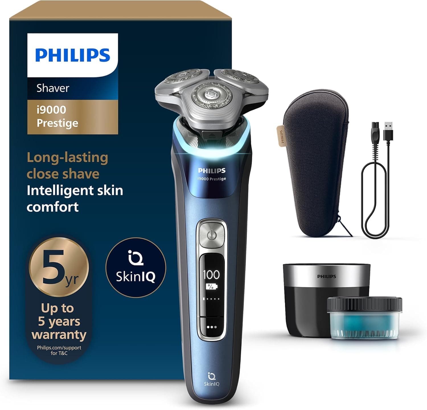 Rasoir électrique Série i9000 Prestige de Philips