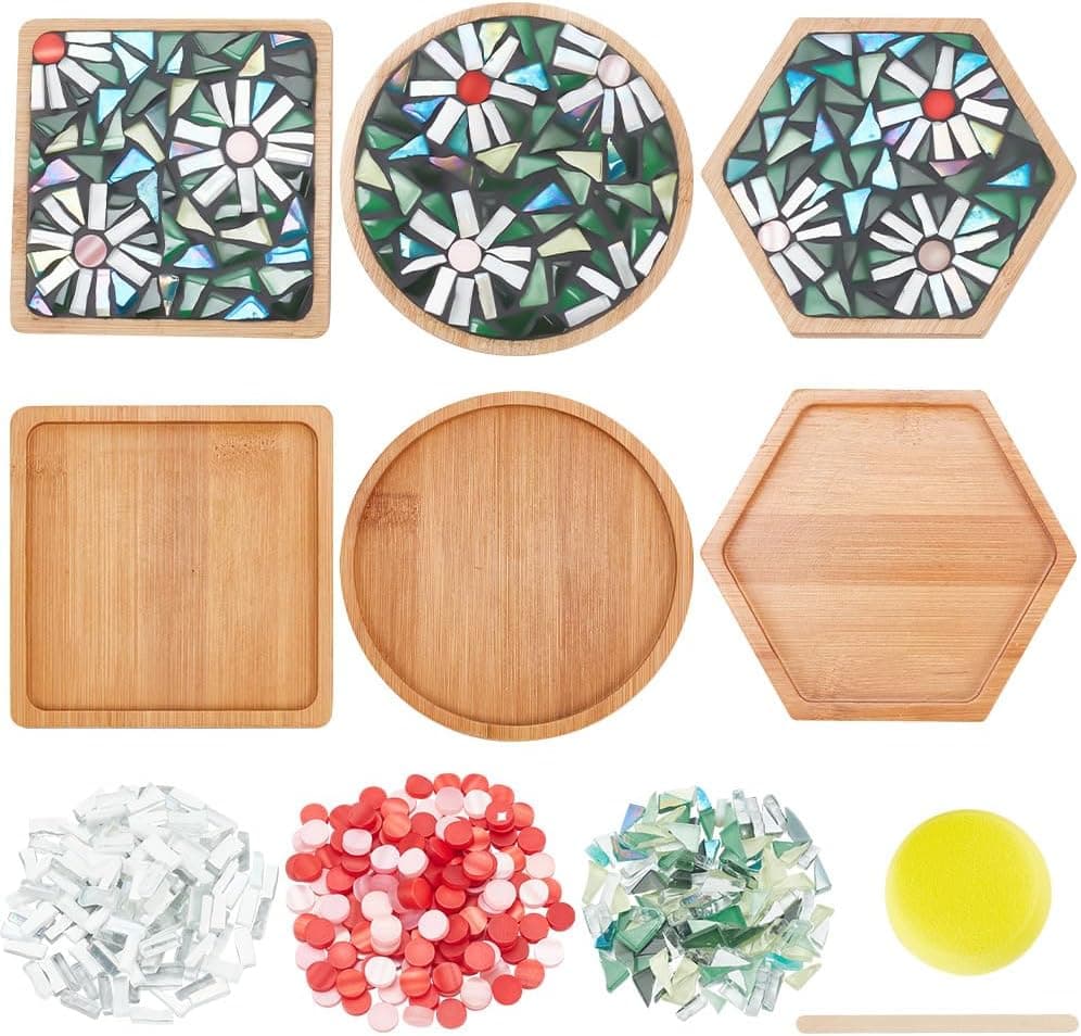 3 styles d'ensembles de mosaïque DIY facile à réaliser