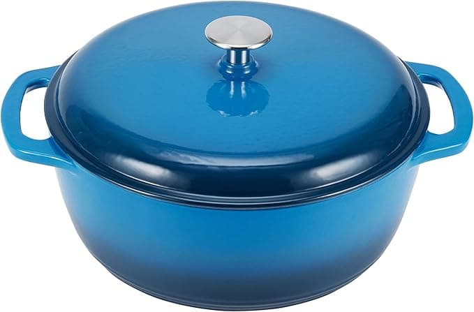 Cocotte en fonte émaillée – 5,7 l Amazon Basics