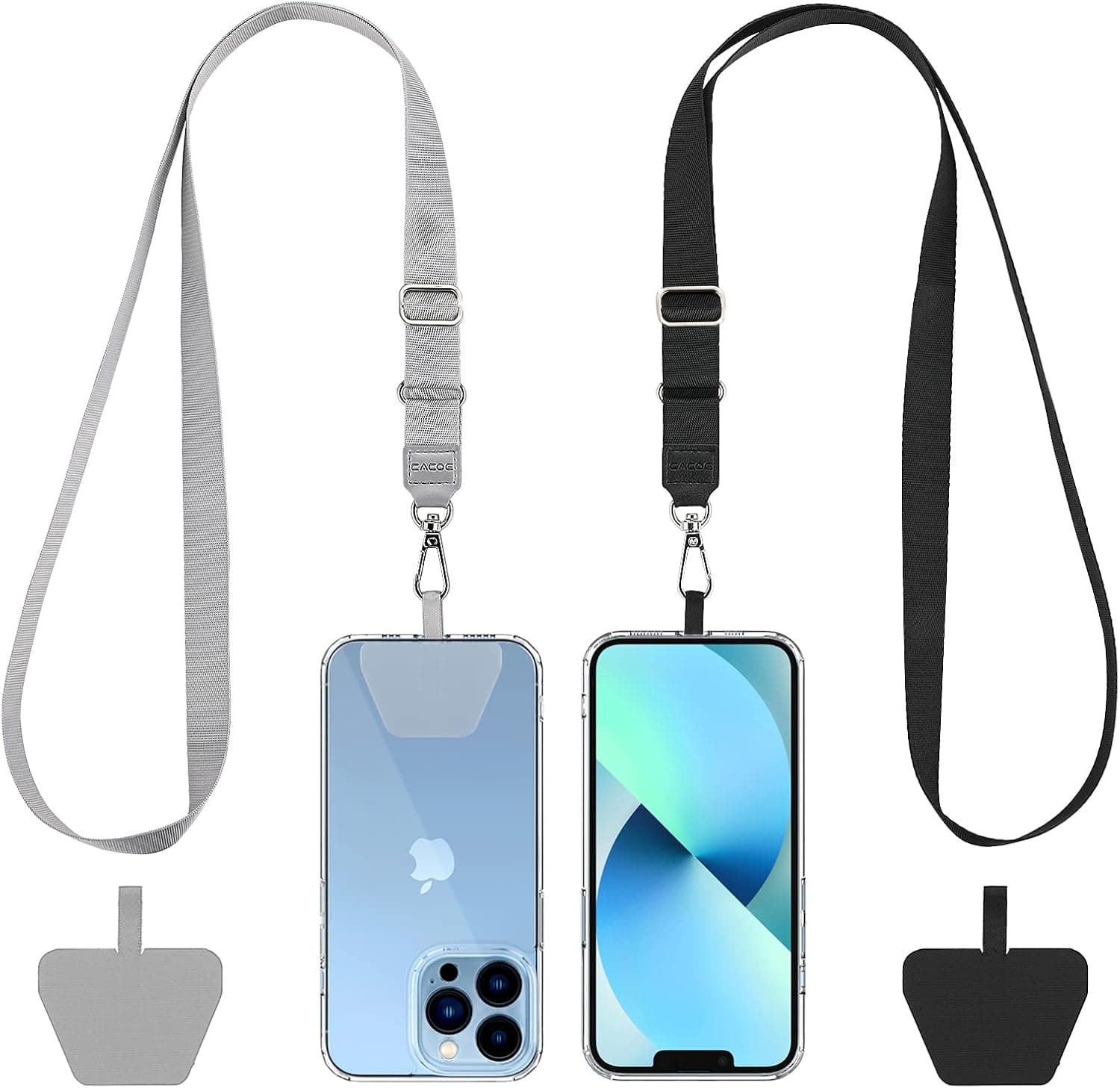 Lot de 2 cordons pour téléphone portable