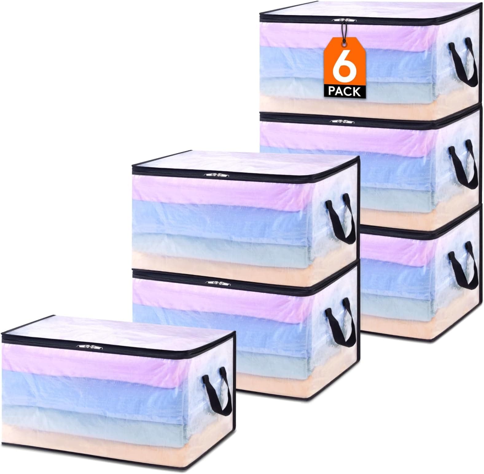 Sacs de rangement en plastique pour vêtements