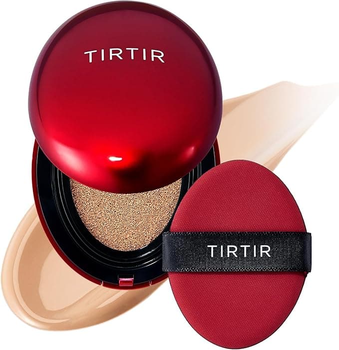 Fond de teint avec coussin rouge TirTir