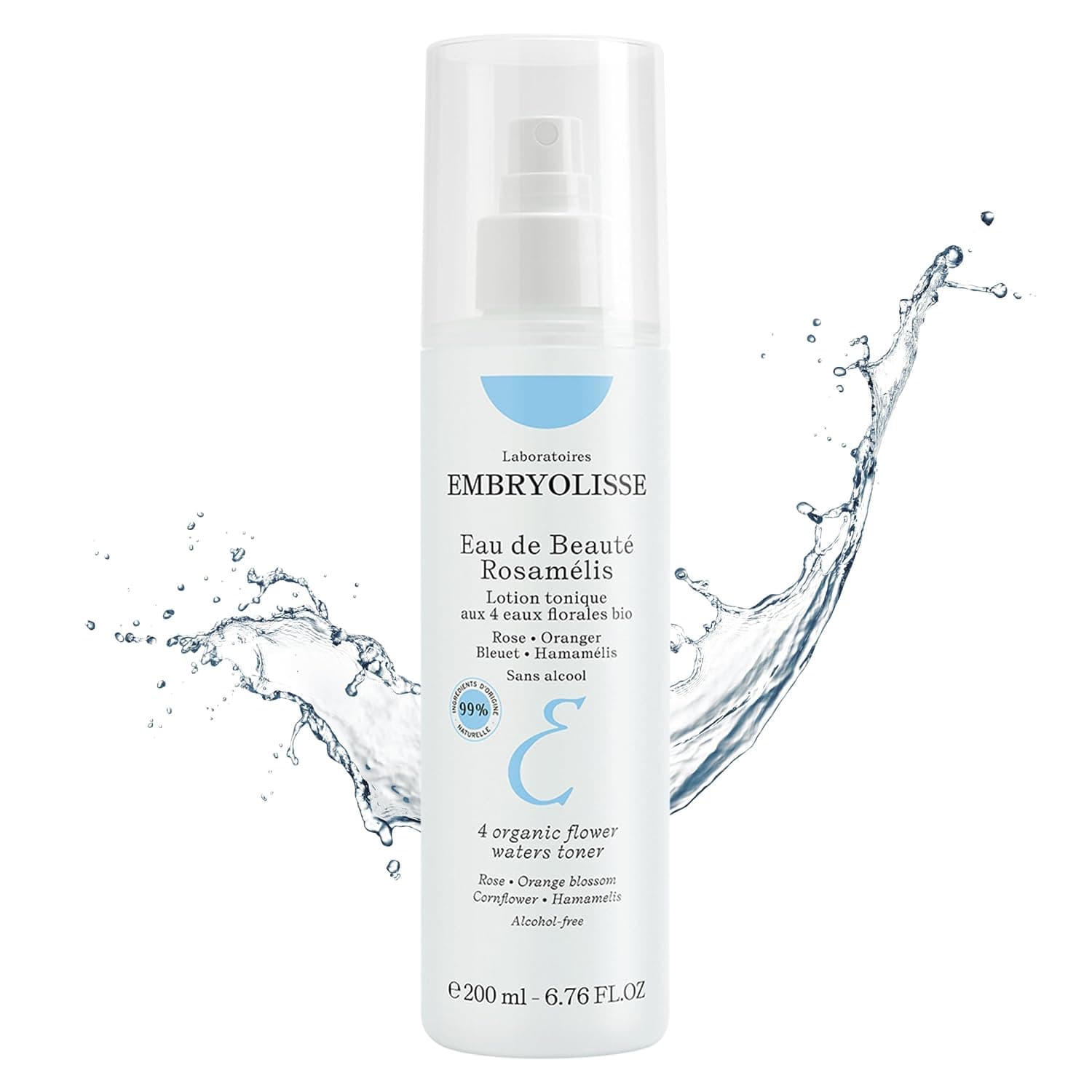 Eau de beauté Rosamélys, Laboratoires Embryolisse