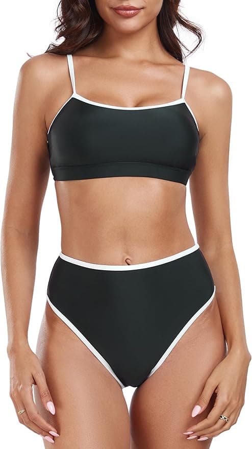 Colloyes Bikini taille haute, 35$ sur Amazon