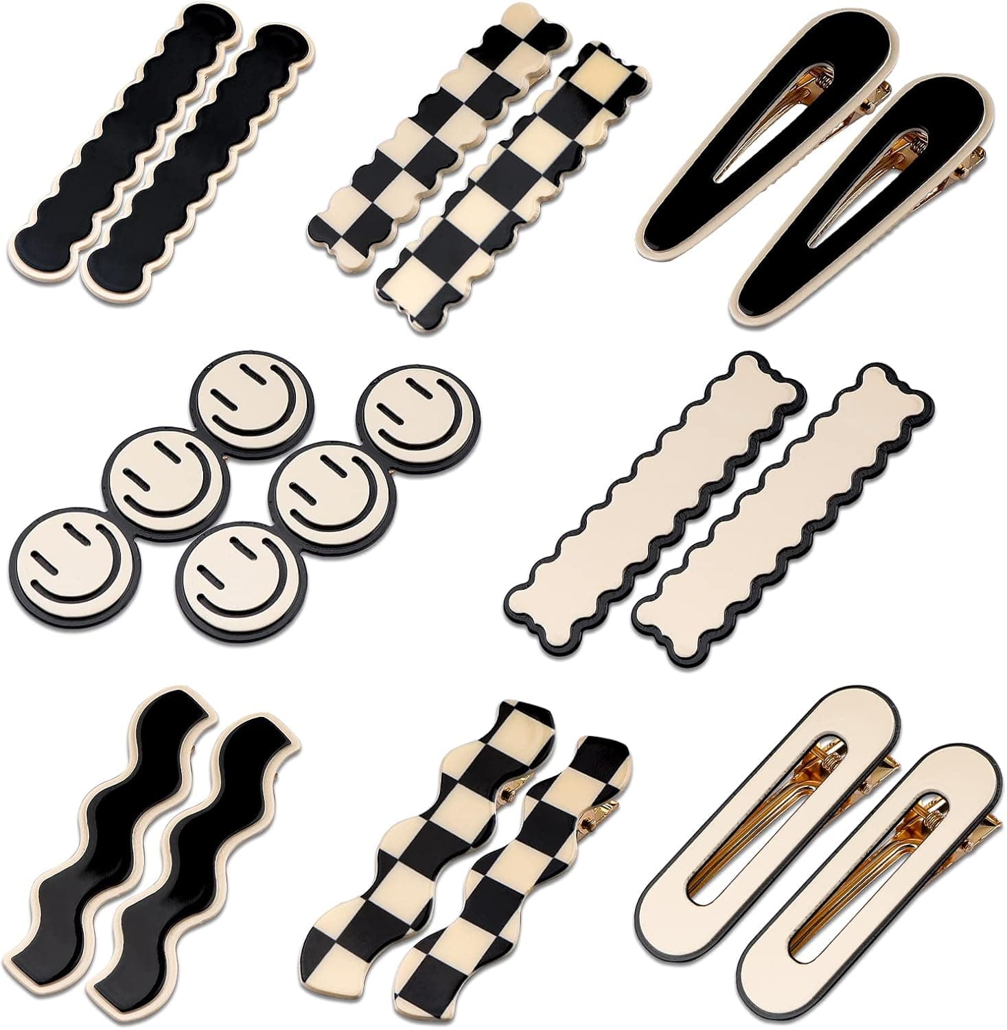 Ensemble de 16 pinces à cheveux, Amazon