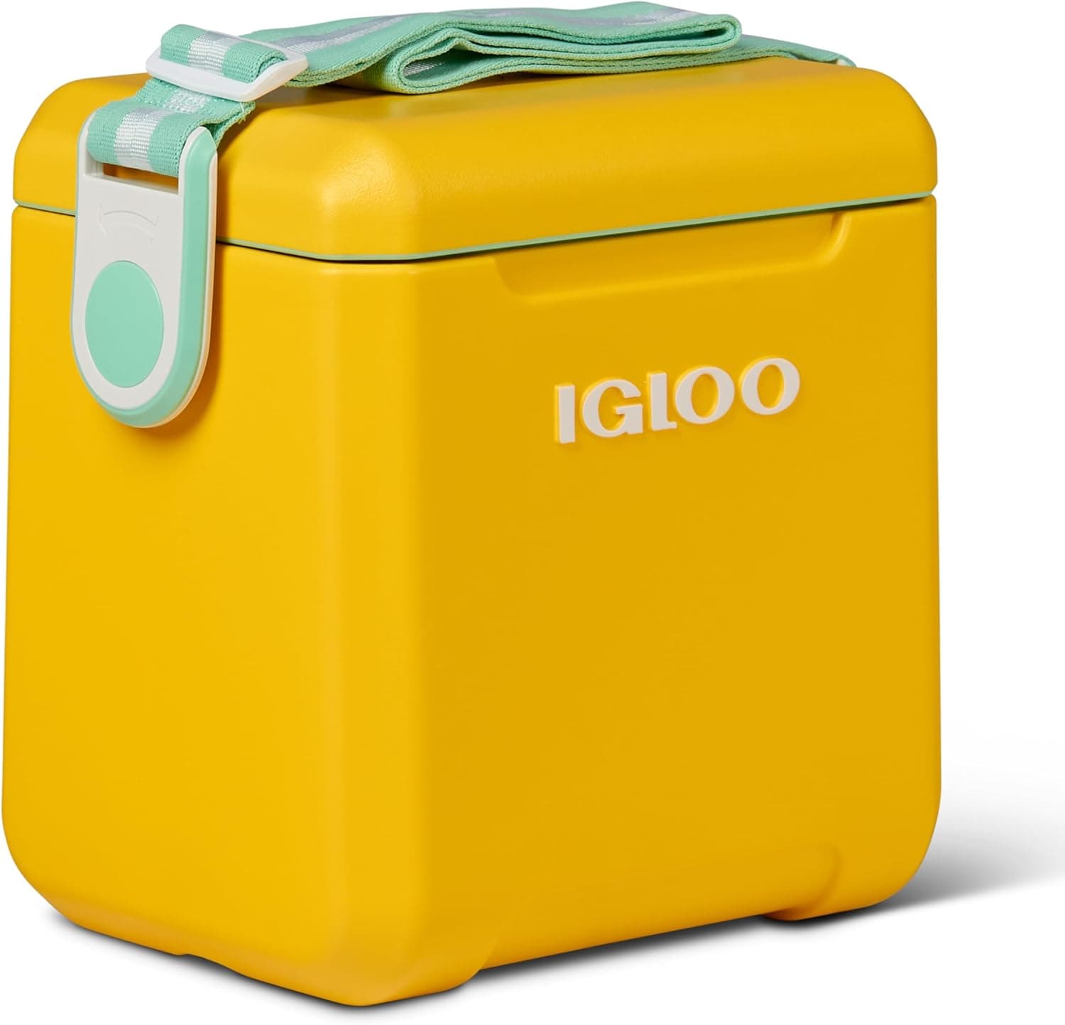Igloo - Glacière jaune avec sangle