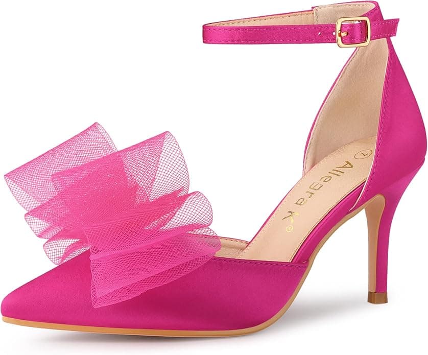 Allegra K Escarpins à talons aiguilles, 53$ sur Amazon