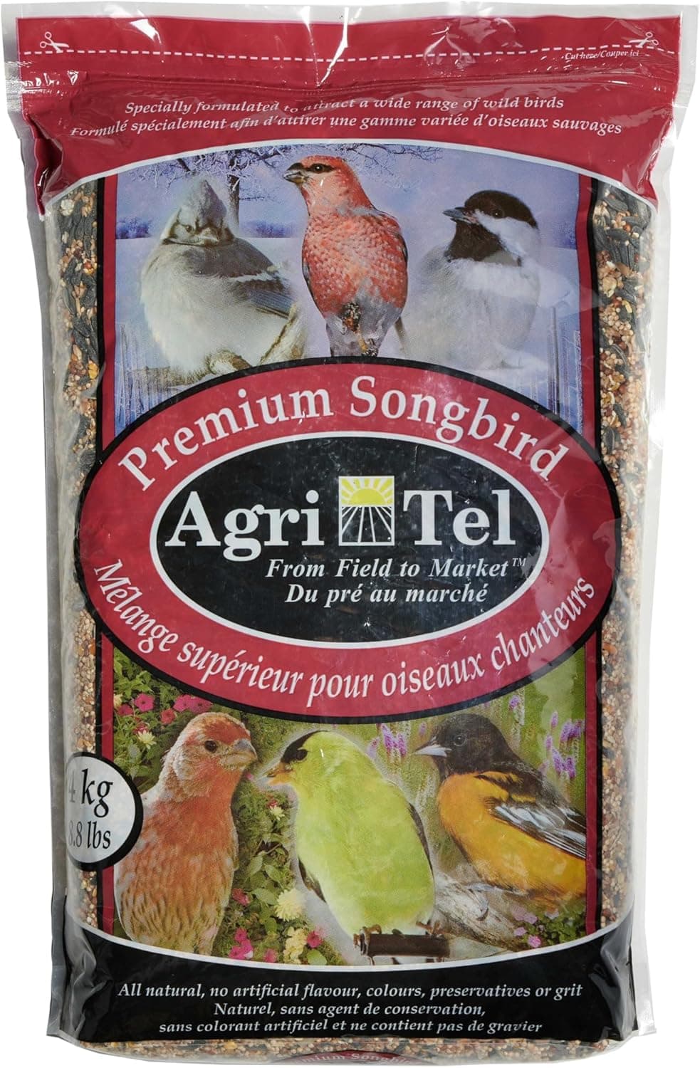 Graines d'oiseaux chanteurs sauvages