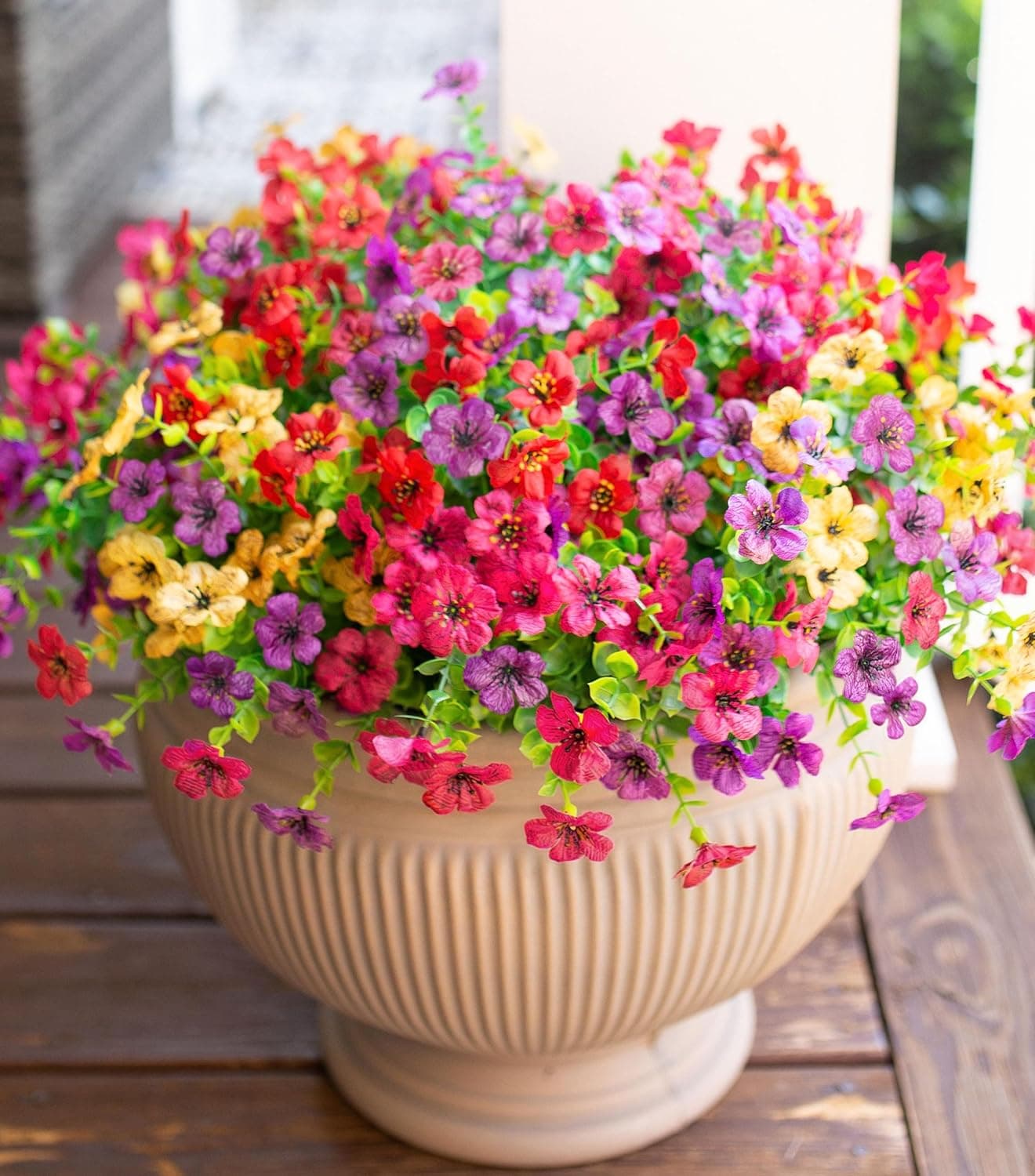 Fleurs artificielles pour jardin intérieur, HyeFlora