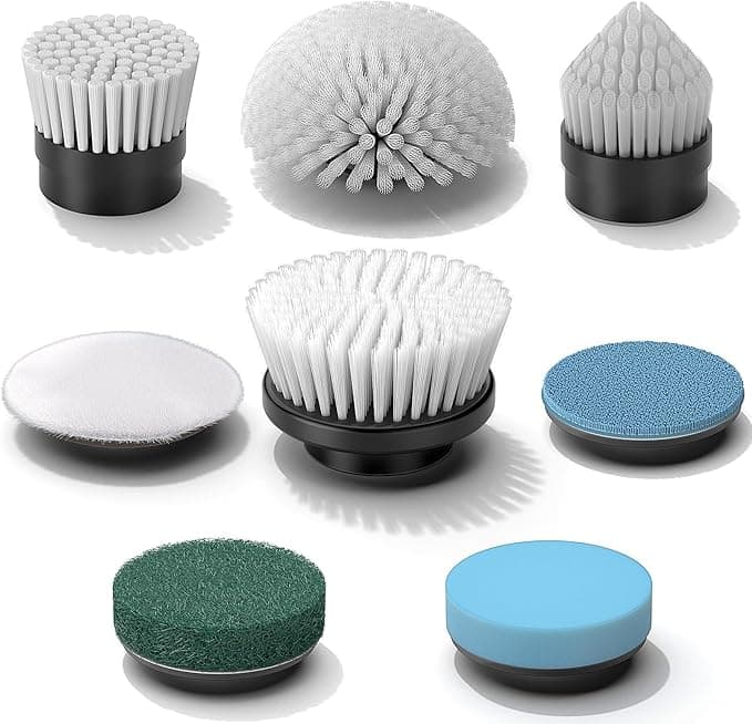 8 têtes de rechange pour brosse électrique – Ajustement universel