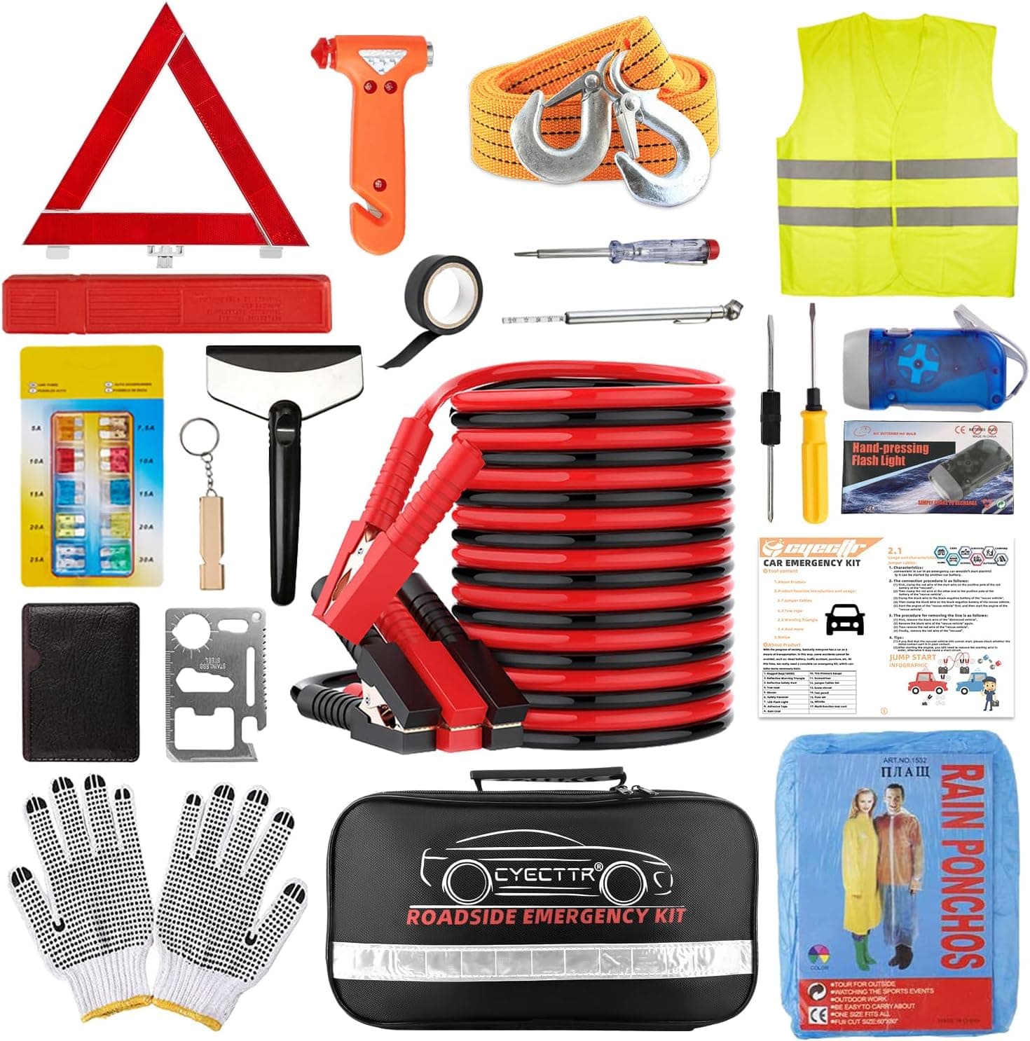 Kit d'ugence routière pour voiture