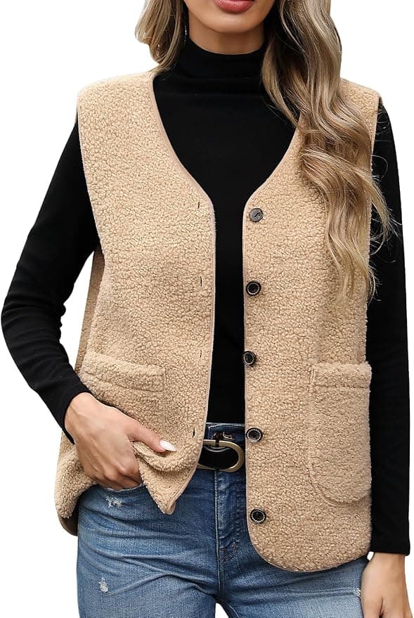 Gilet en polaire Sherpa