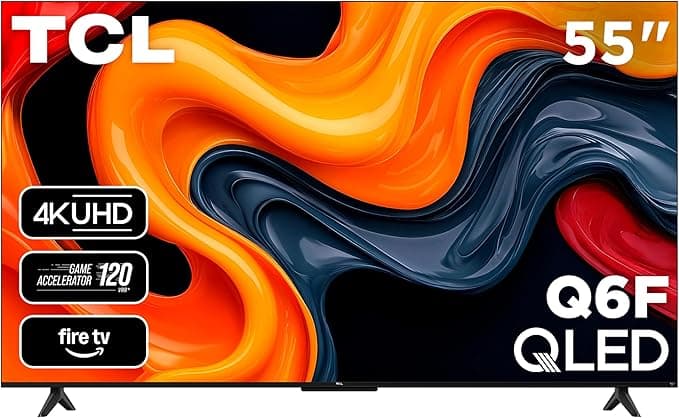 TCL Téléviseur Q6 QLED 4K UHD - 55 pouces