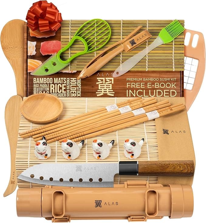 Ensemble complet de fabrication de sushis