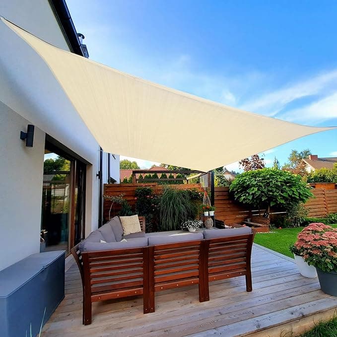 Voile d'ombrage rectangulaire de 2,4 x 3 m