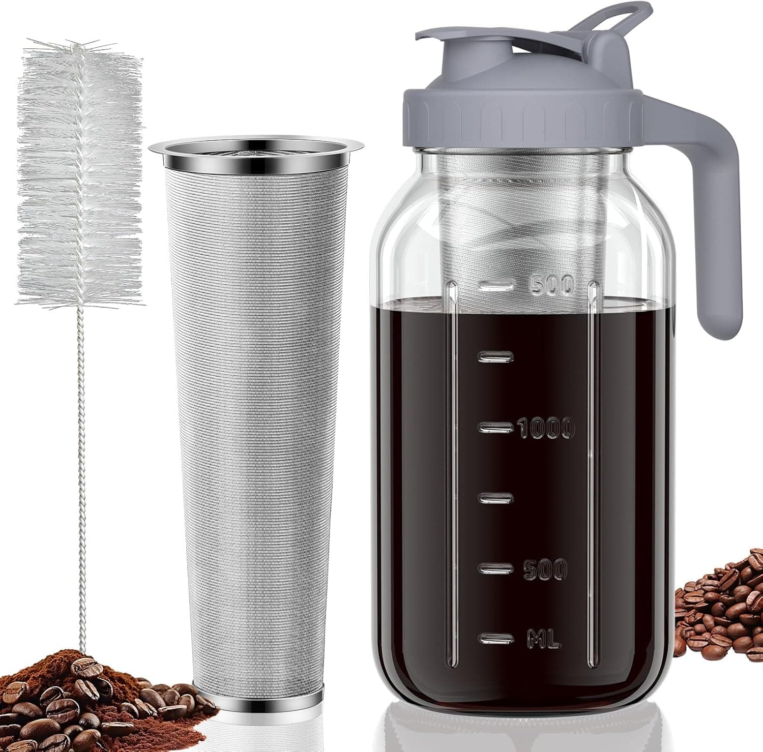 Pot à café à infusion à froid 1,8L
