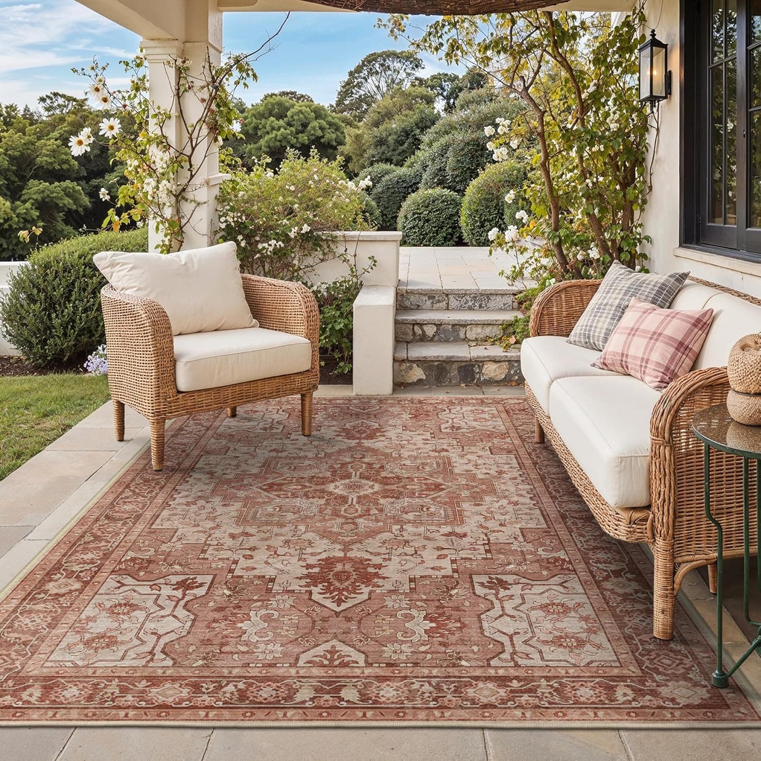 Tapis d'intérieur et d'extérieur imperméable, Amazon