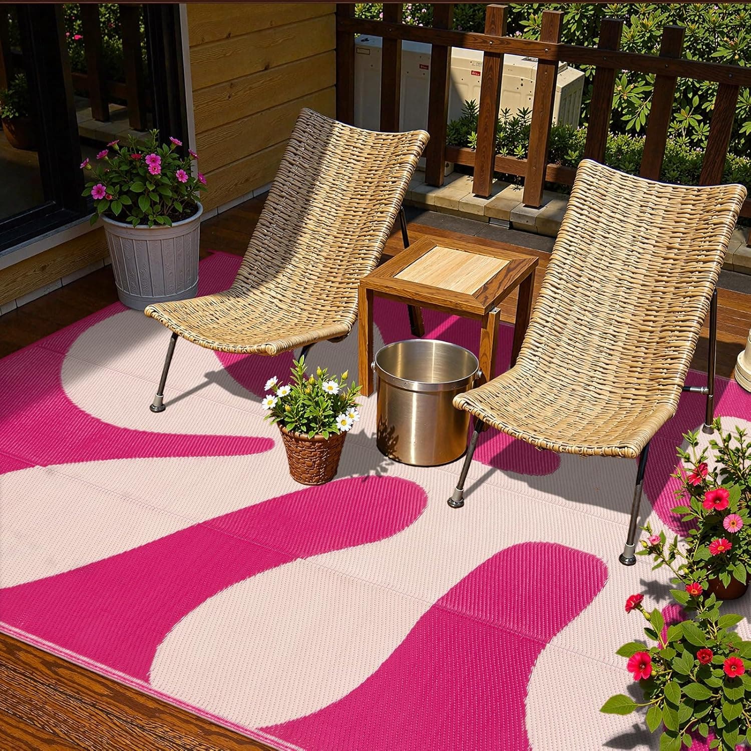 Tapis d'extérieur en plastique, Amazon