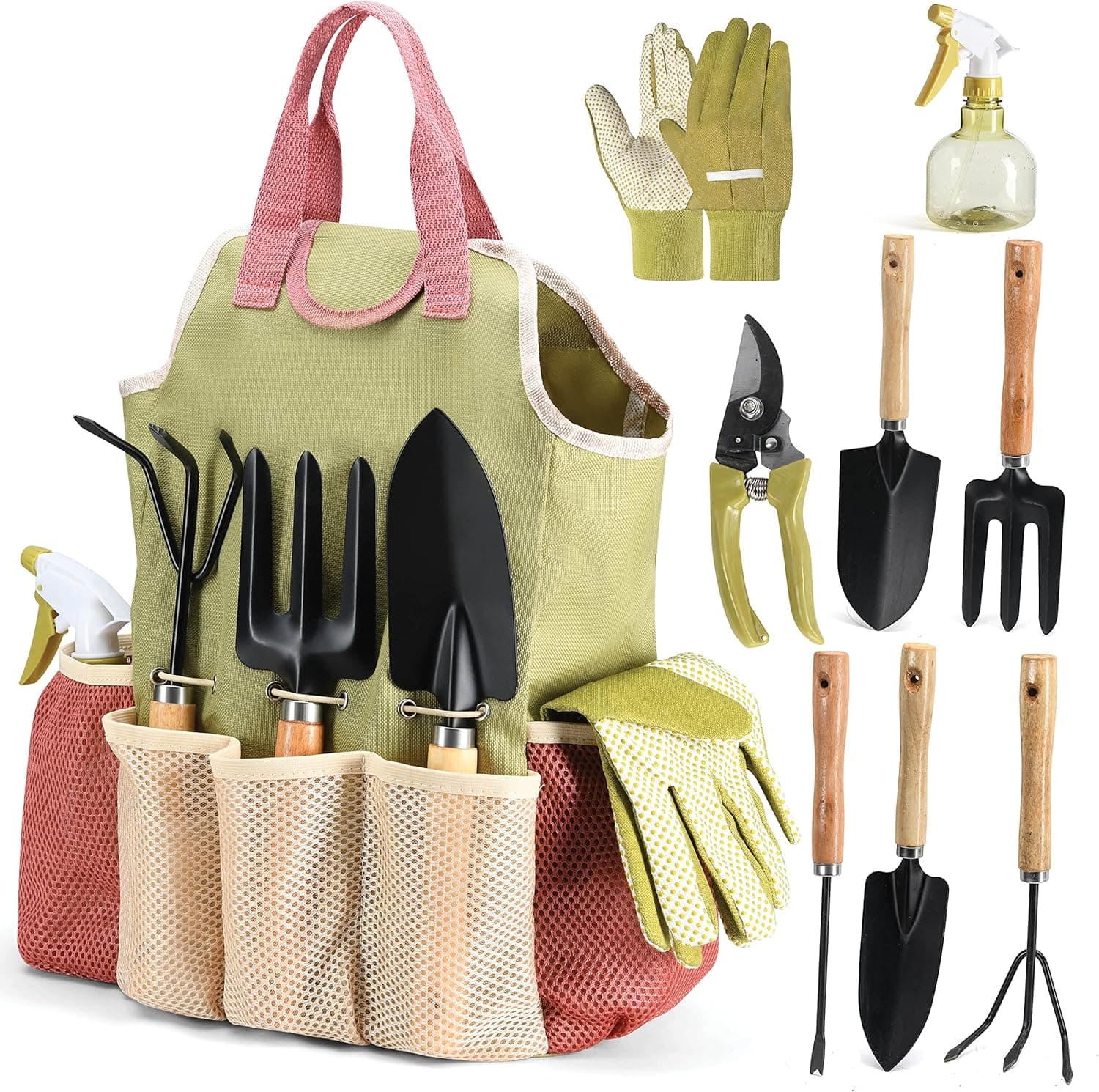 Lot de 10 outils de jardinage