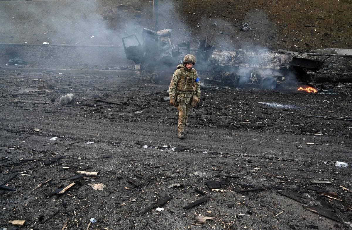 Un soldat ukrainien