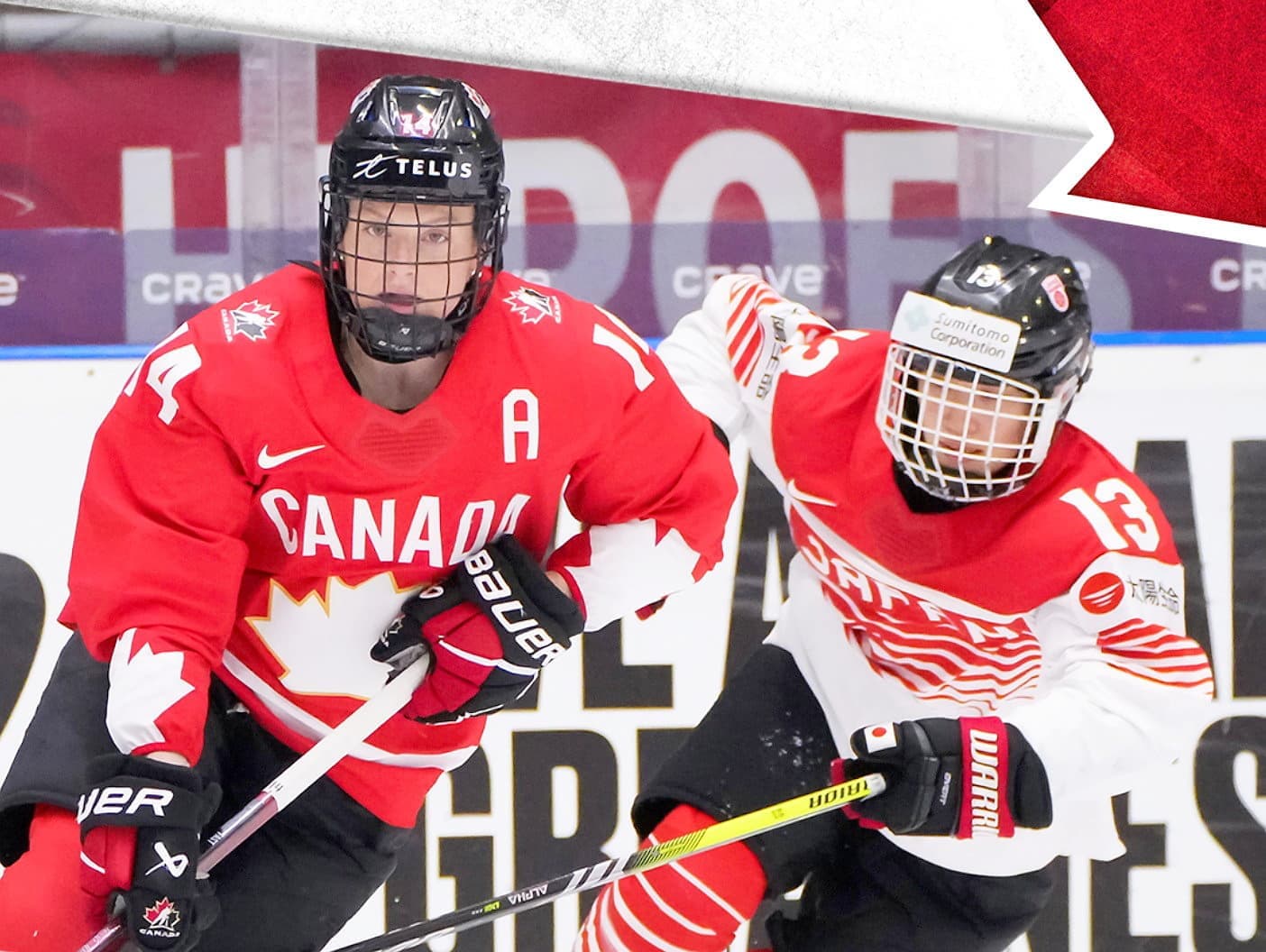 La défenseure canadienne Renata Fast a fourni trois aides face à Yumeka Wajima et le Japon, jeudi, en quarts de finale du Mondial de hockey féminin, présenté en Tchéquie.
