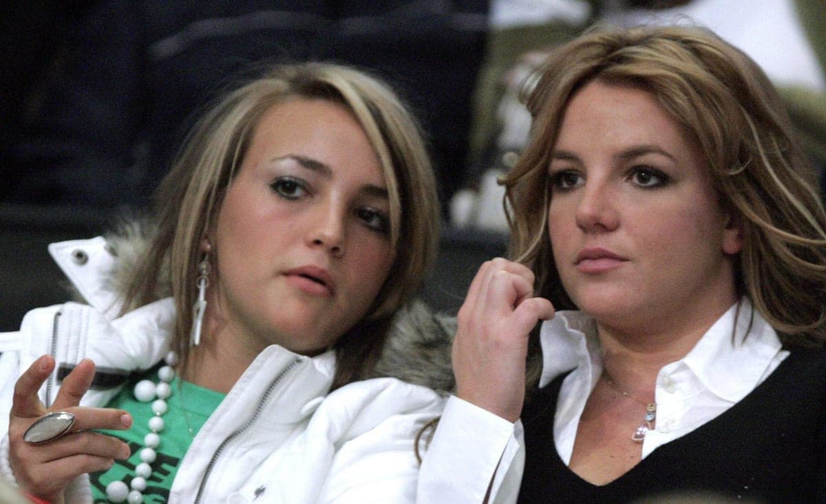 Britney et sa soeur Jamie en 2006