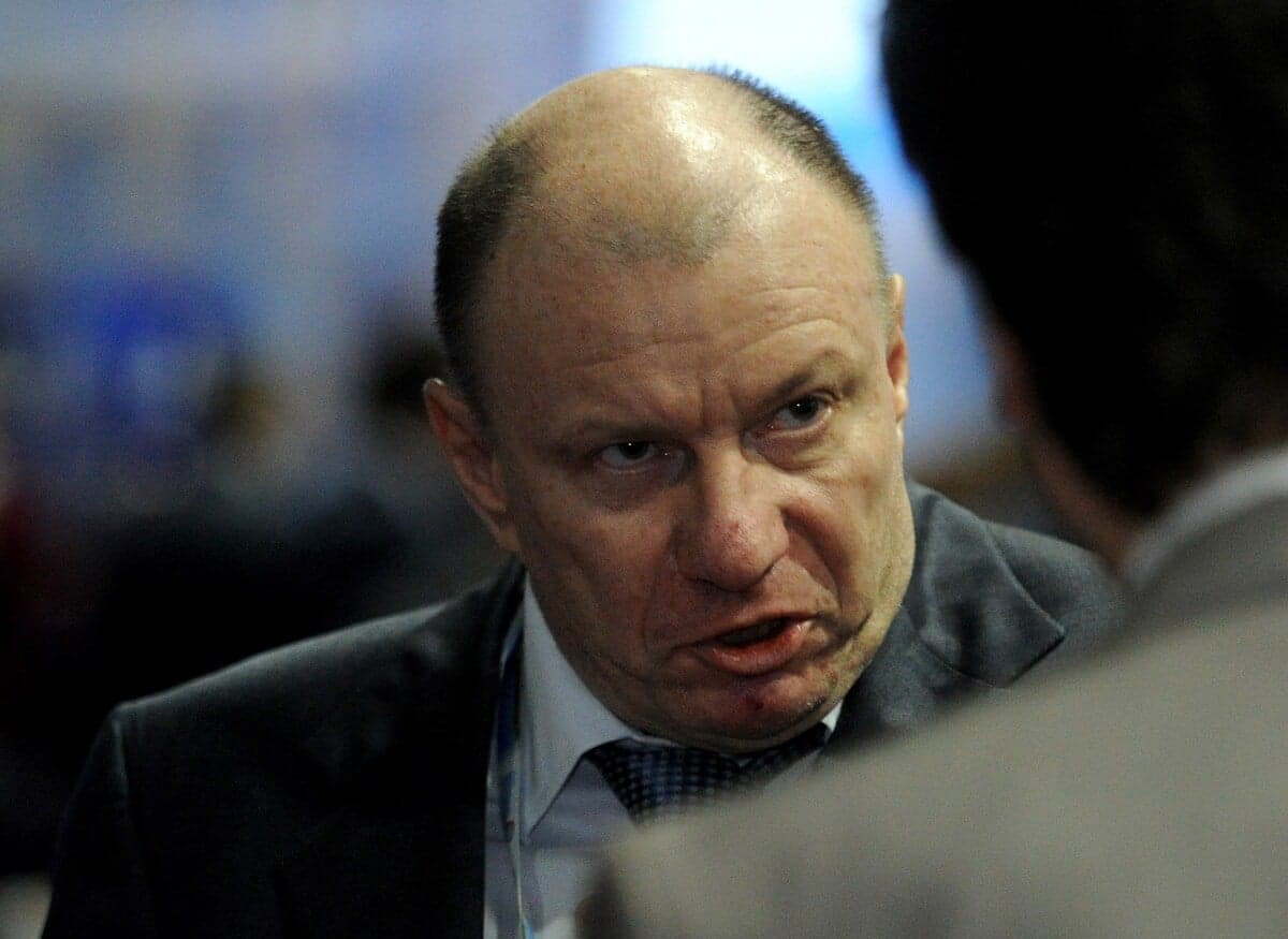 L'oligarque russe Vladimir Potanin est à la tête d’une fortune de 30 milliards $ US.