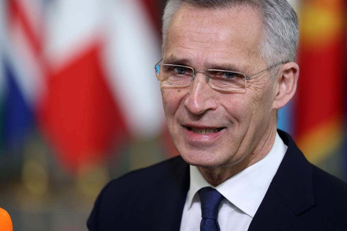 Le secrétaire général de l'OTAN, Jens Stoltenberg