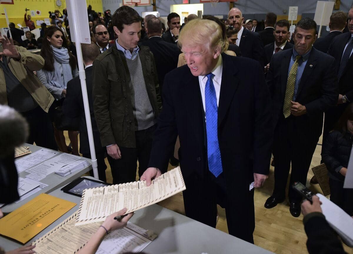 Il y a quatre ans, Donald Trump allait voter à Manhattan sous les huées.