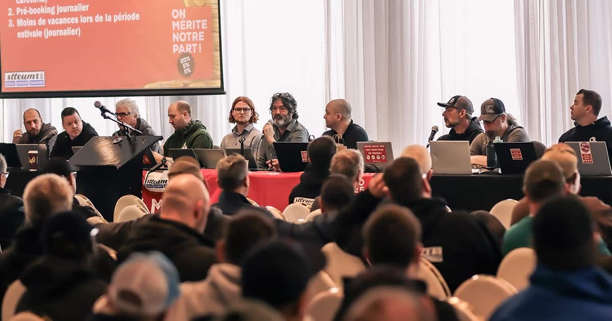 Assemblée générale des travailleurs de dimanche dernier