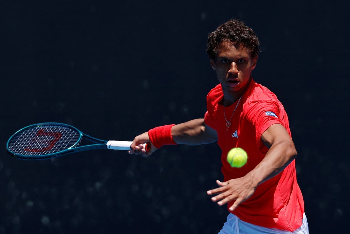 Gabriel Diallo aux Internationaux d’Australie