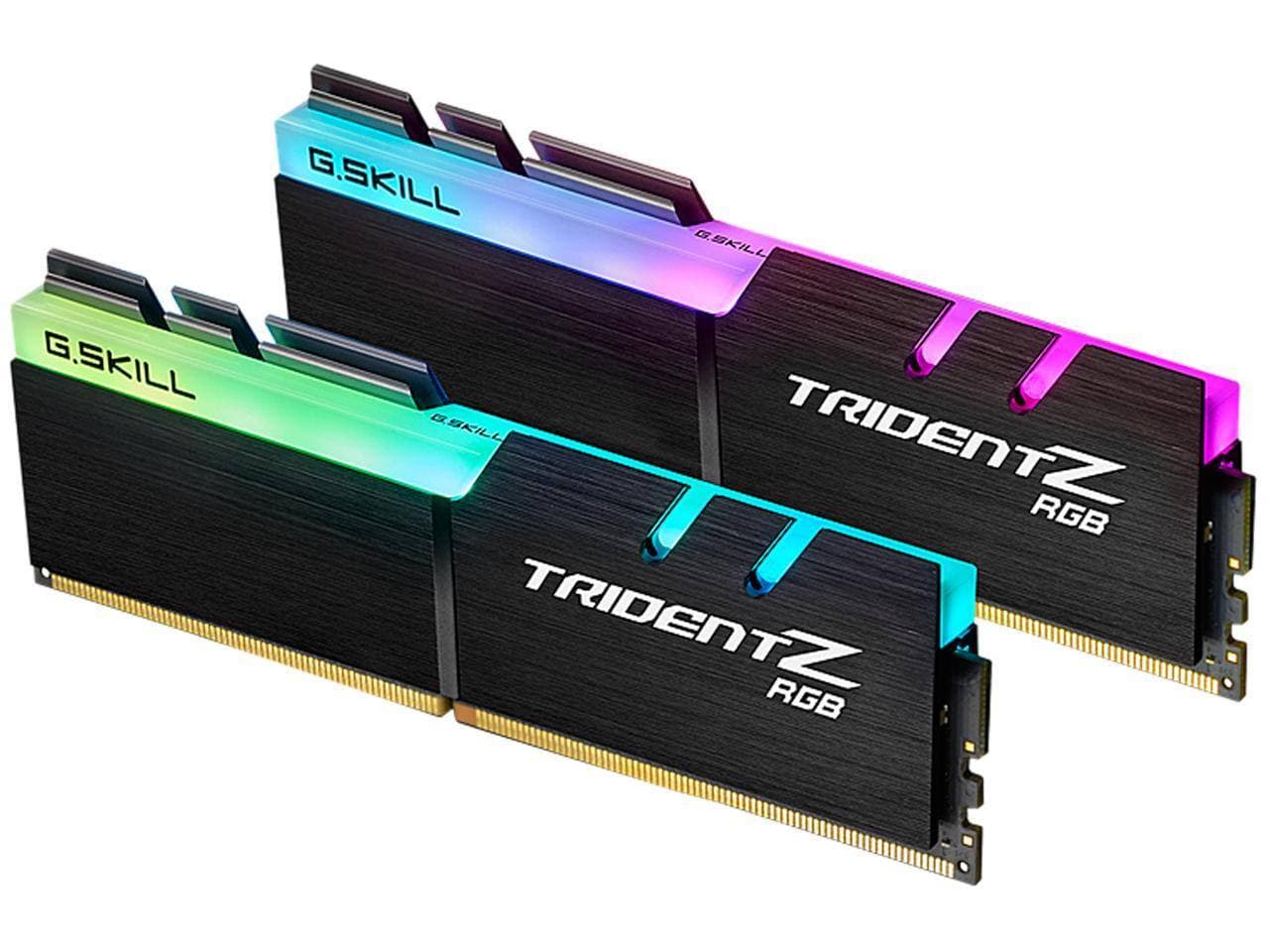 Barrettes de mémoire G.SKILL TridentZ RGB Series 32GB (2x16GB) DDR4-3200