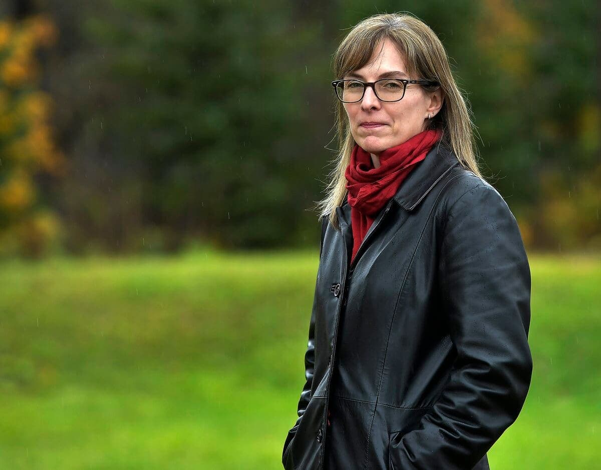 Martine Fortier est la première femme élue à la tête de la Fraternité des policiers et policières de la Ville de Québec (FPPVQ).