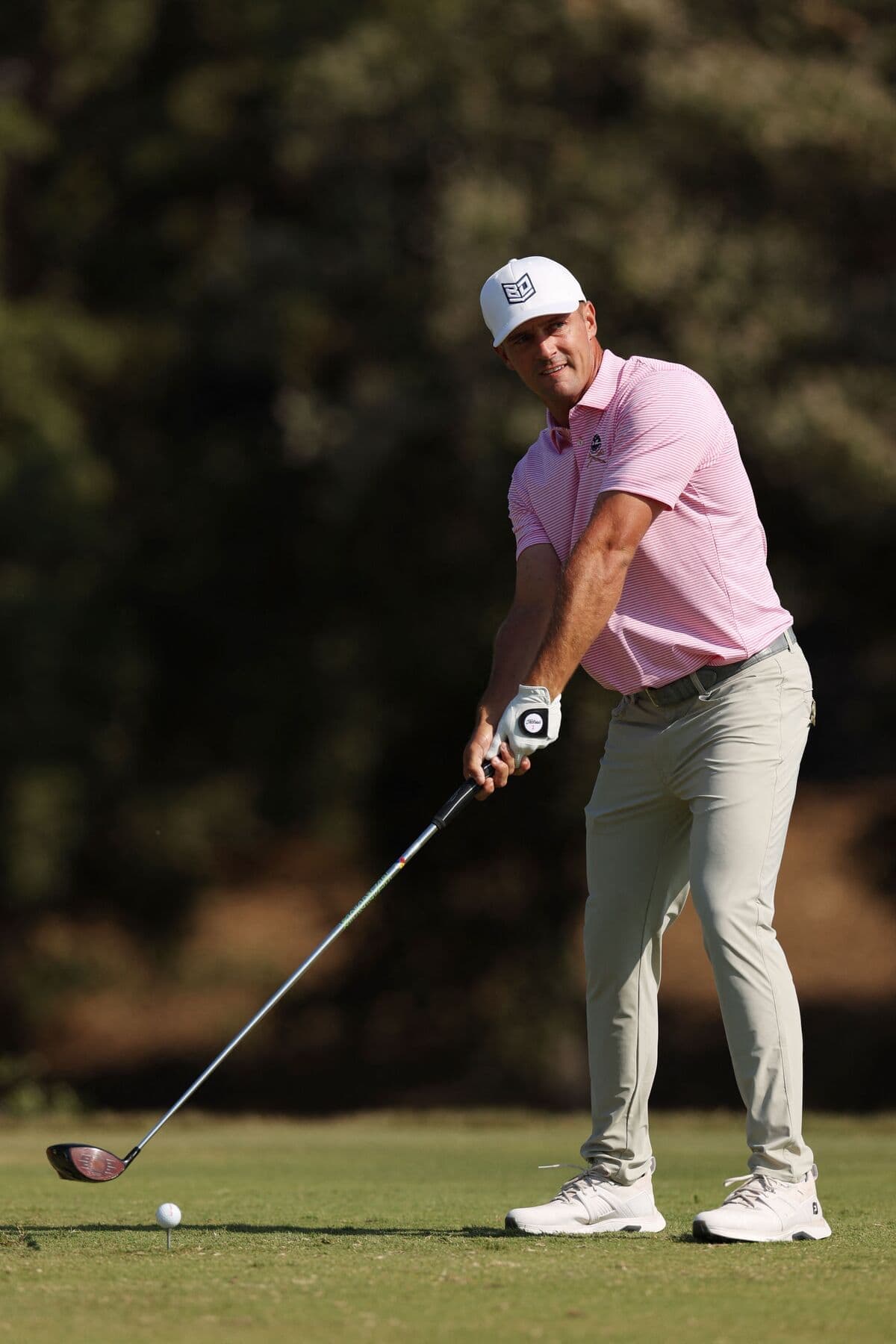 L'Américain Bryson DeChambeau a terminé au second rang du Championnat mondial de «Long Drive» l'an dernier. Il figure aussi parmi les investisseurs dans l'Association des longs cogneurs.