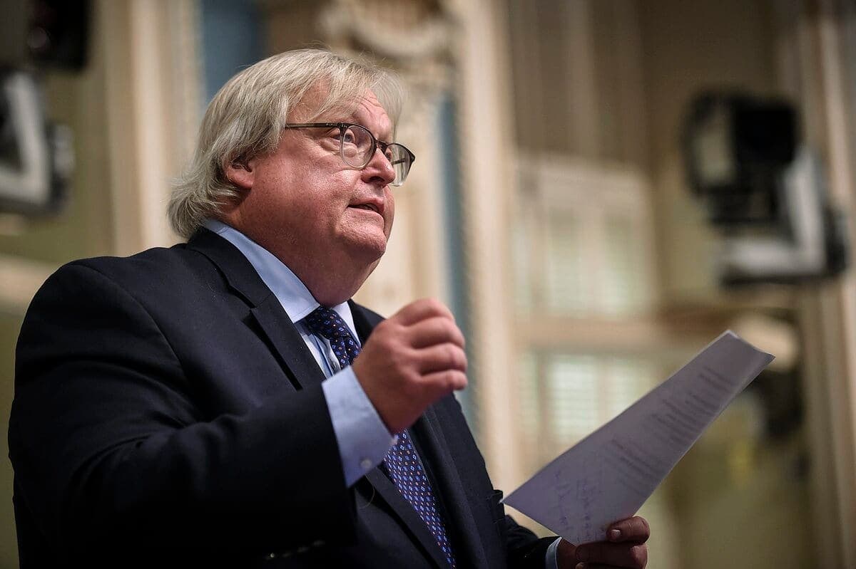 L'ancien ministre de la Santé, Gaétan Barrette