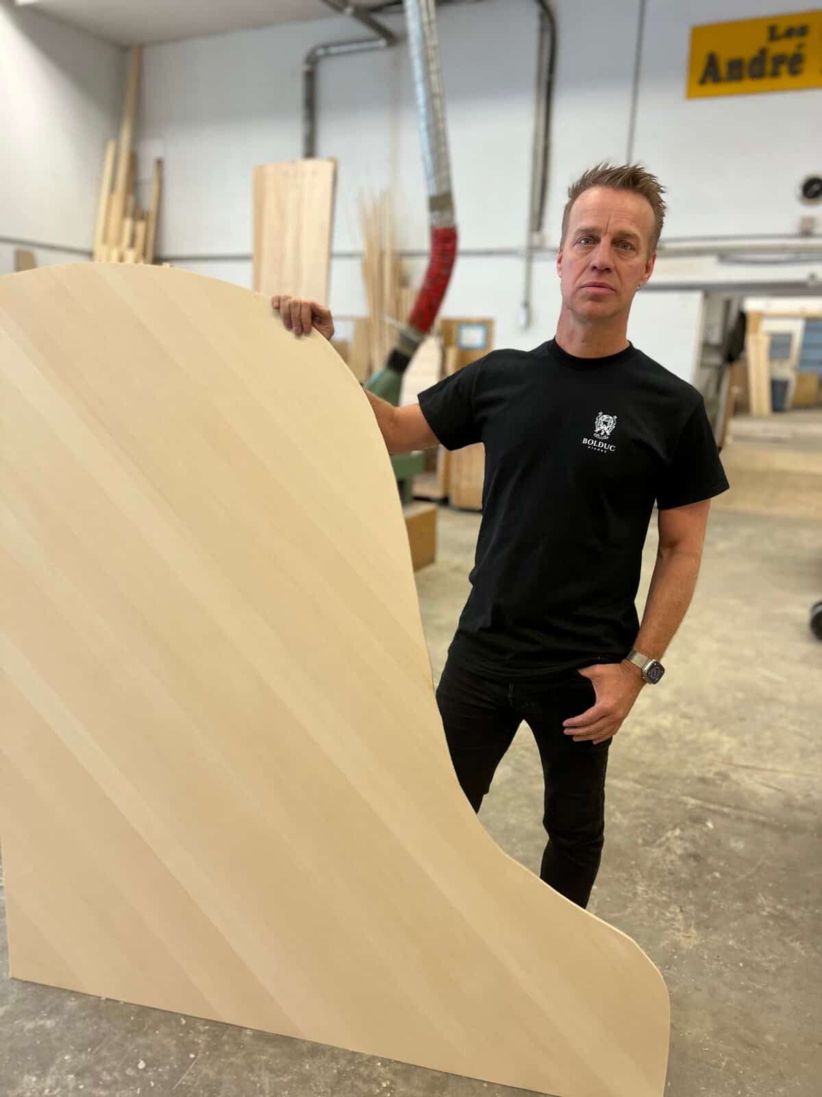 Le PDG de Pianos Bolduc, Christian Bolduc