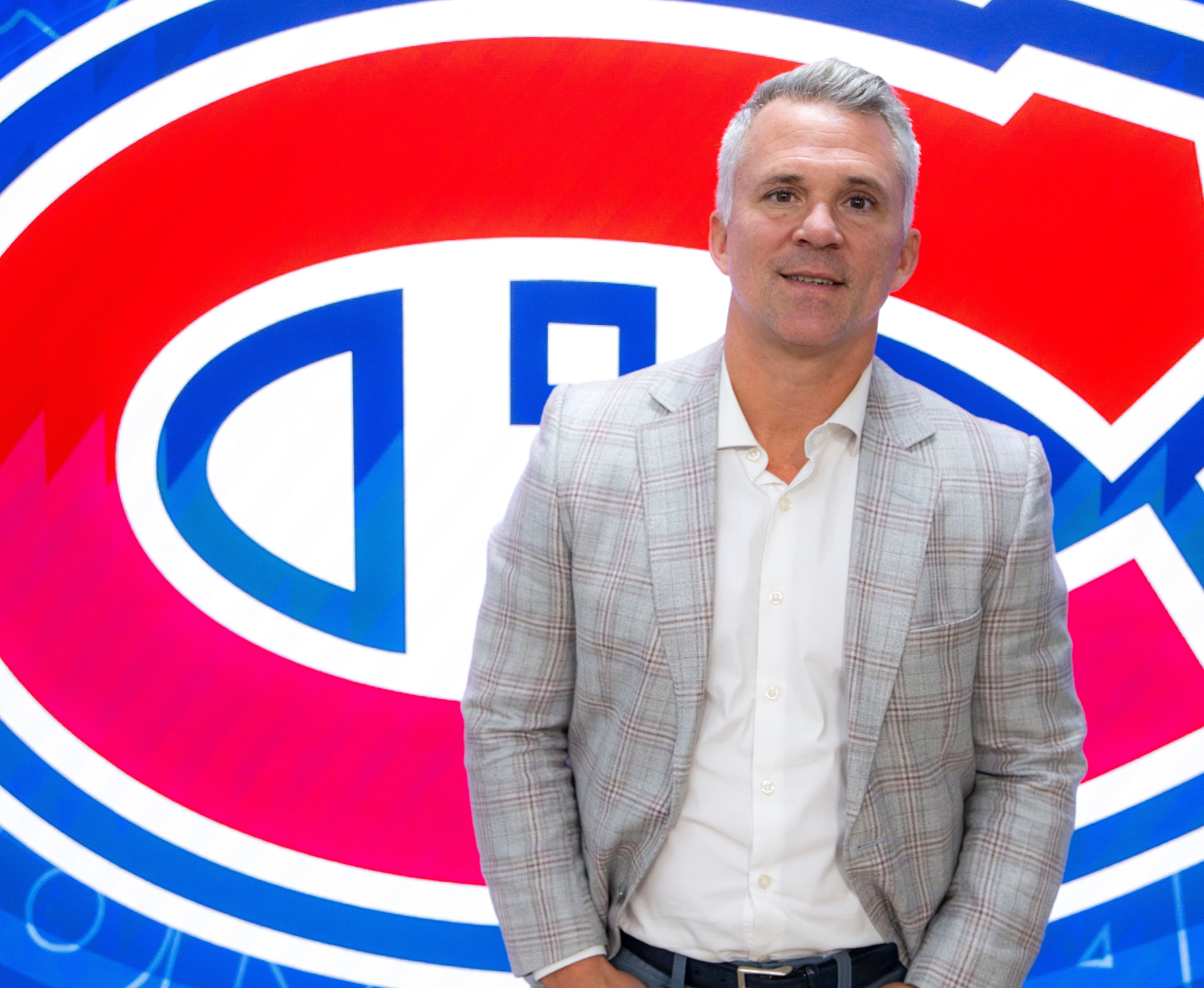 Martin St-Louis, entraîneur-chef du Canadien de Montréal.