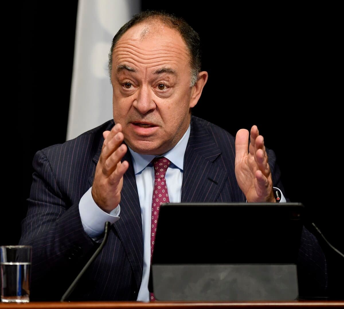 Le ministre de la Santé, Christian Dubé.