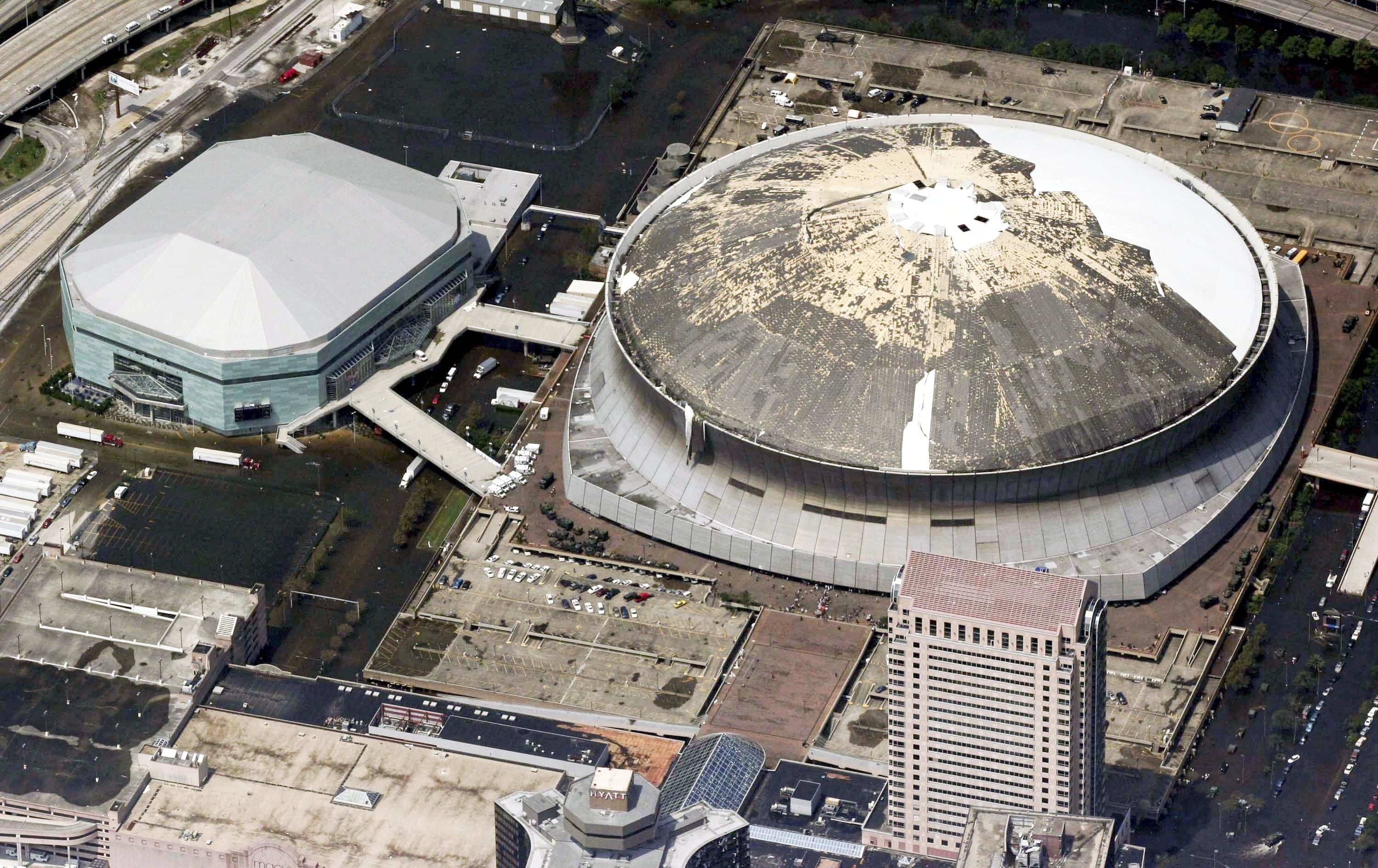 L’ouragan «Katrina» a dévasté La Nouvelle-Orléans en 2005, et même le Superdome, qui recevra fièrement le Super Bowl 59 dimanche, avait été sévèrement endommagé.