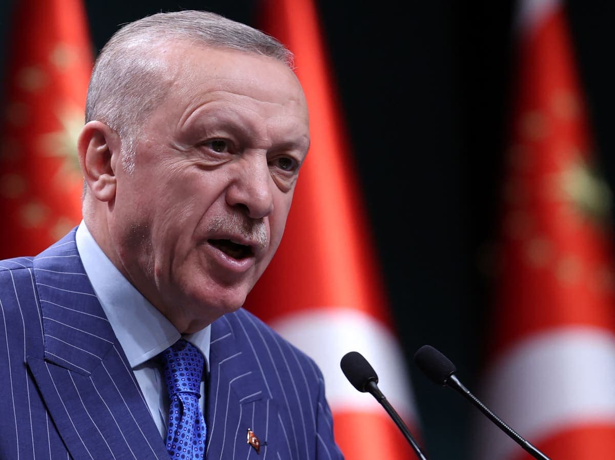 Le président turc Recep Tayyip Erdogan.