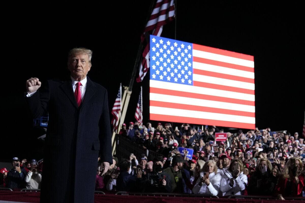 L'ex-président américain Donald Trump