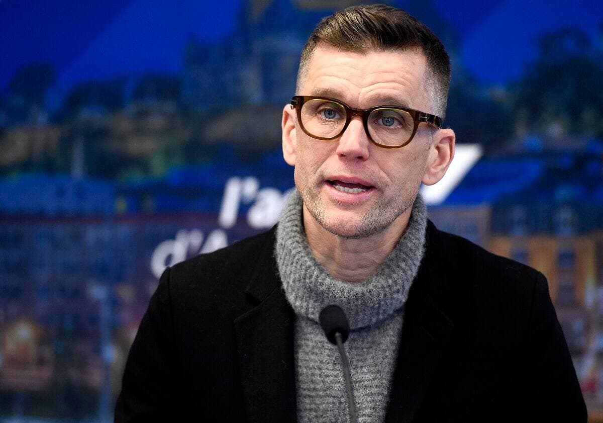 Le maire de Québec, Bruno Marchand