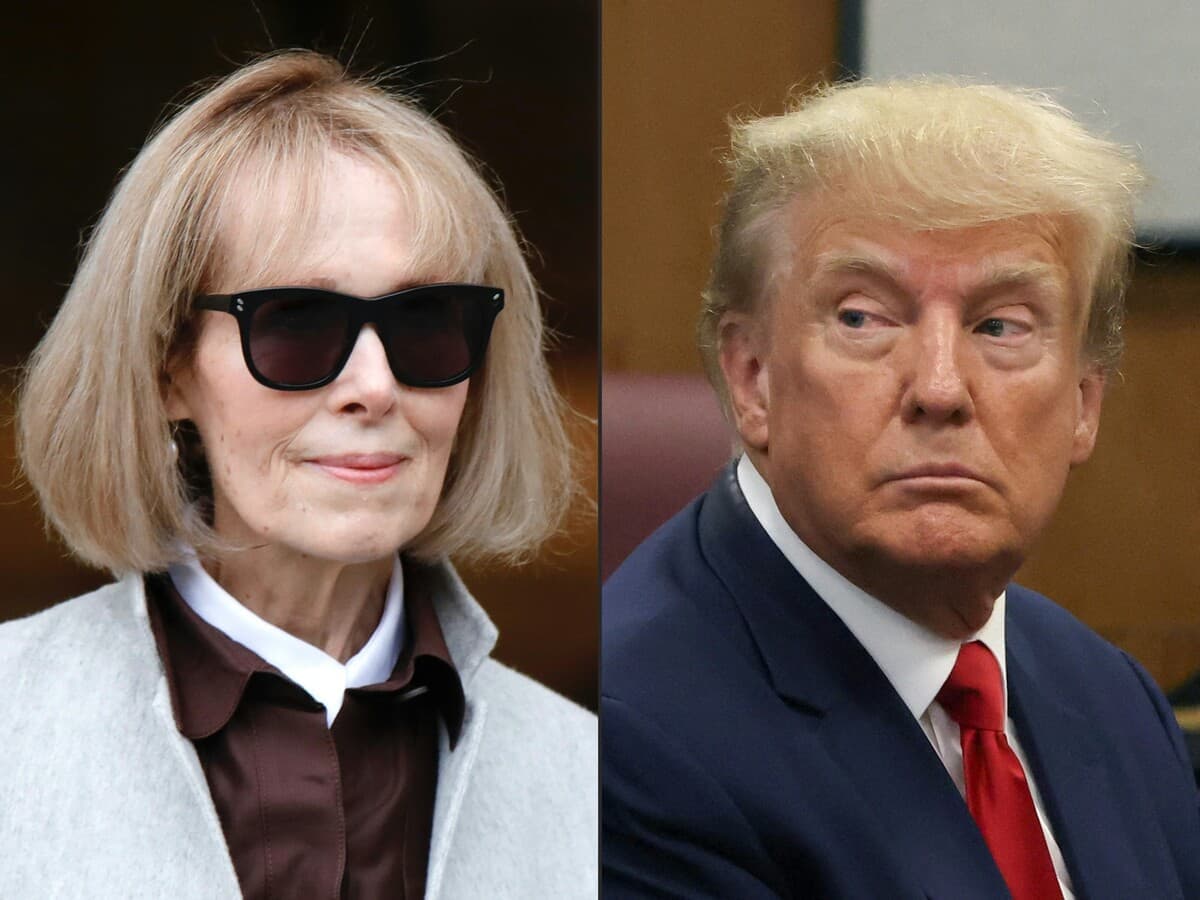 E. Jean Carroll et Donald Trump