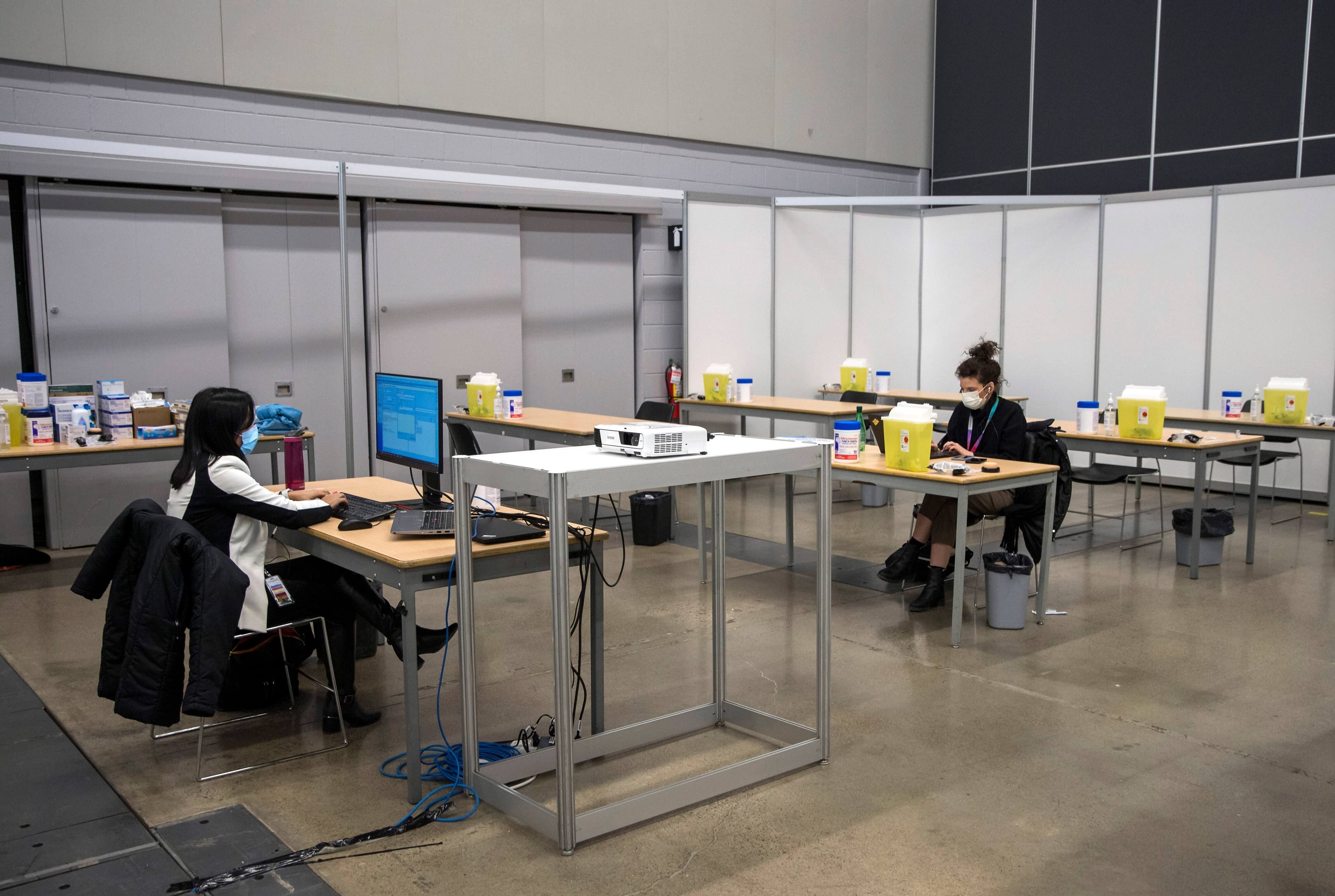 Ceux qui viendront prêter main-forte à la campagne de vaccination seront formés à même le Palais de congrès de Montréal en moins d'une journée.