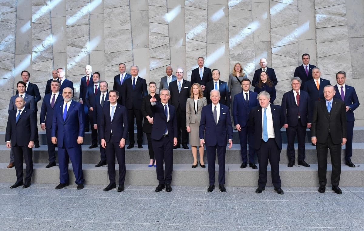 Les chefs d'État membre de l'OTAN sont réunis à Bruxelles, jeudi.