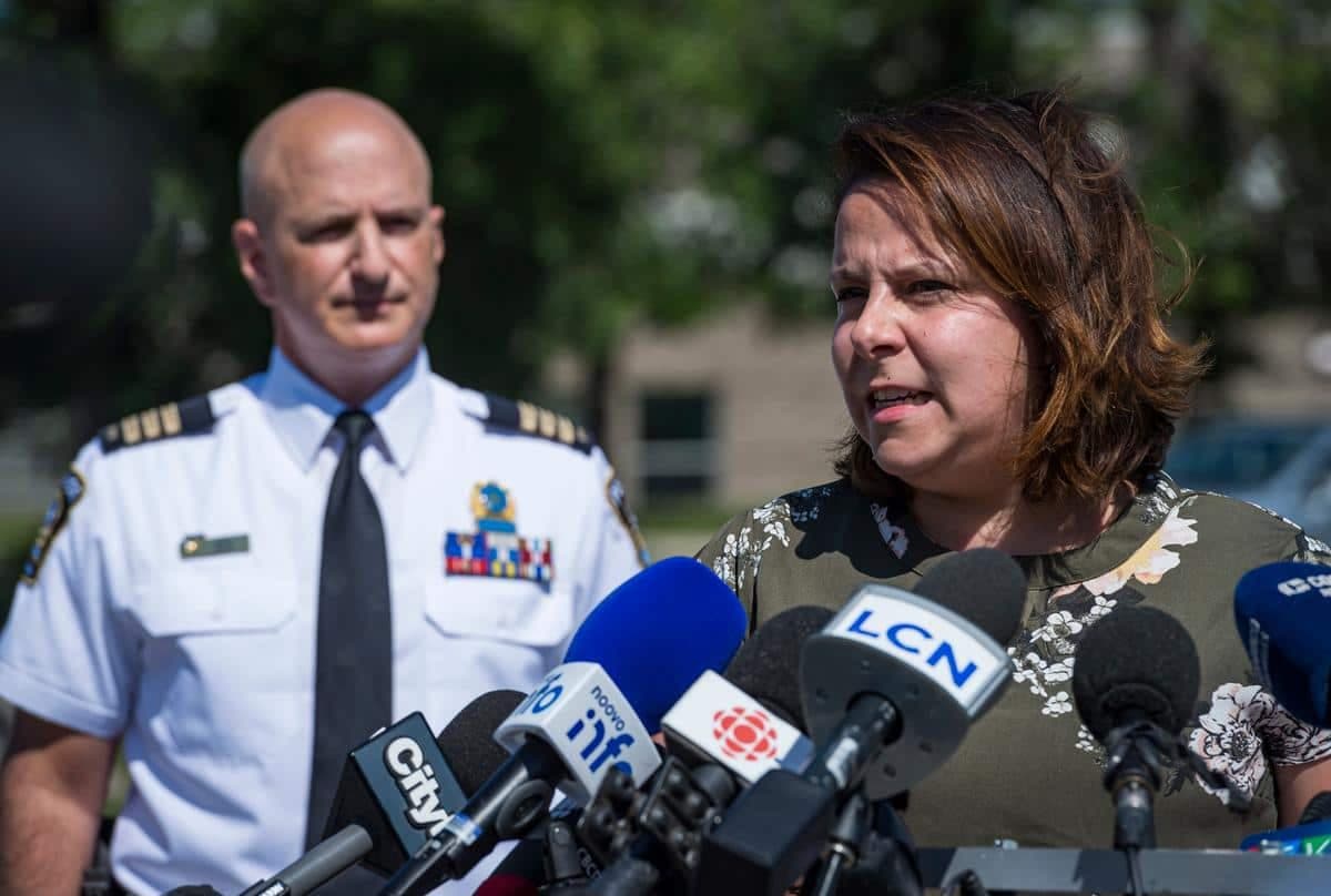 Caroline Bourgeois, mairesse de l’arrondissement Rivière-des-Prairies
