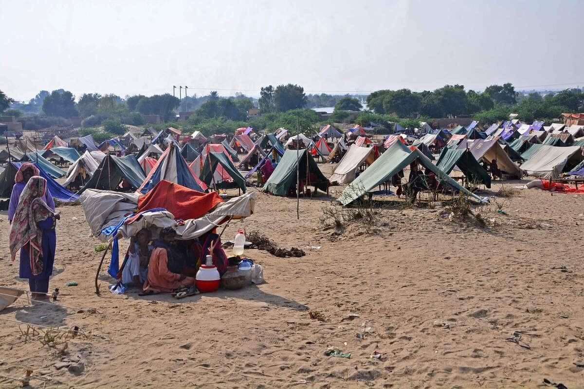 Les maisons de millions de Pakistanais ont été détruites par les inondations survenues au début du mois.