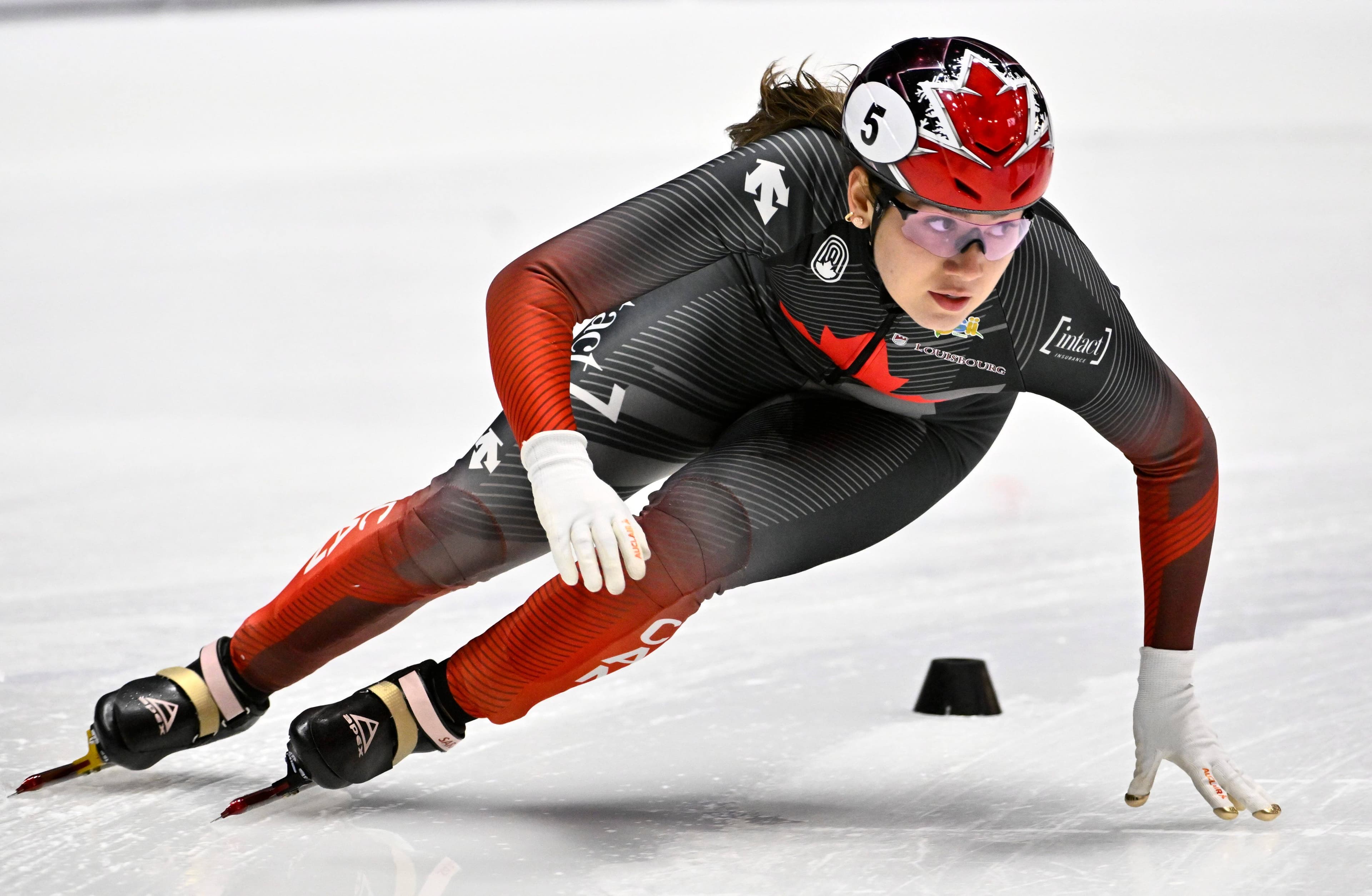 Courtney Sarault, membre de l’équipe canadienne de relais mixte.