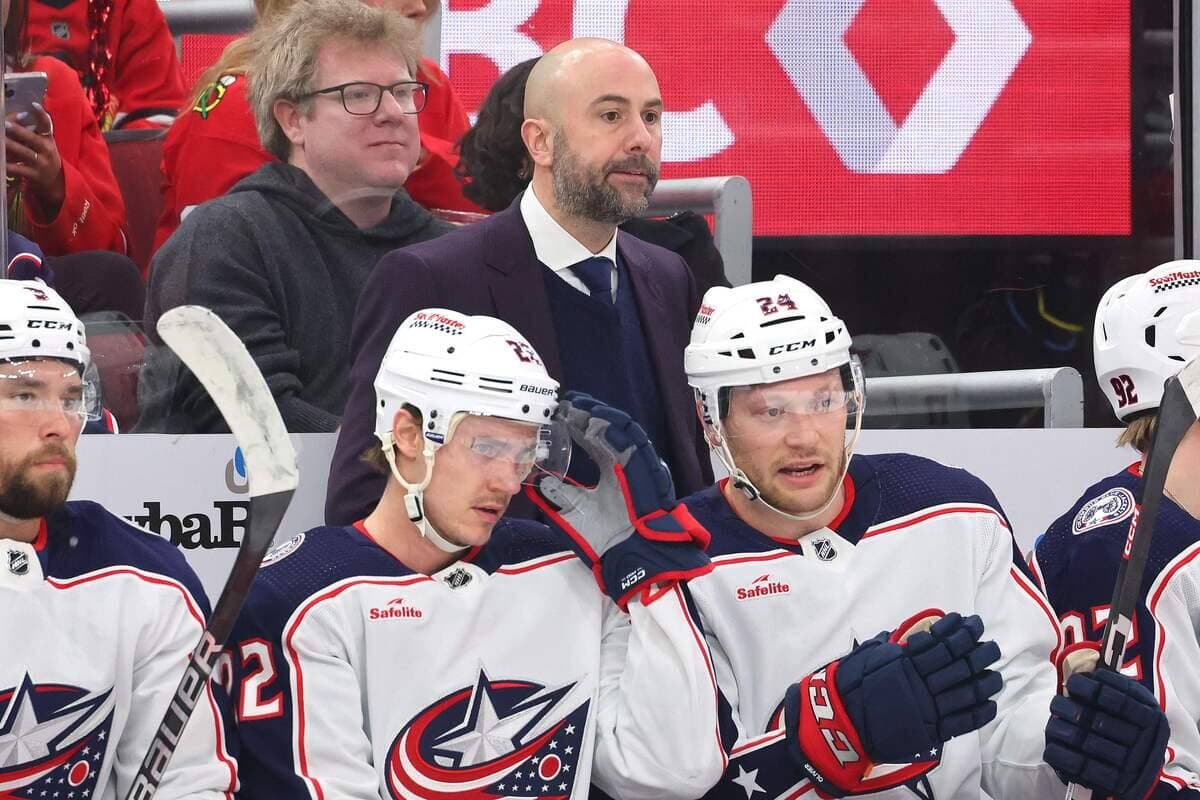 Pascal Vincent a dirigé les Blue Jackets la saison dernière, avant d’être remercié.